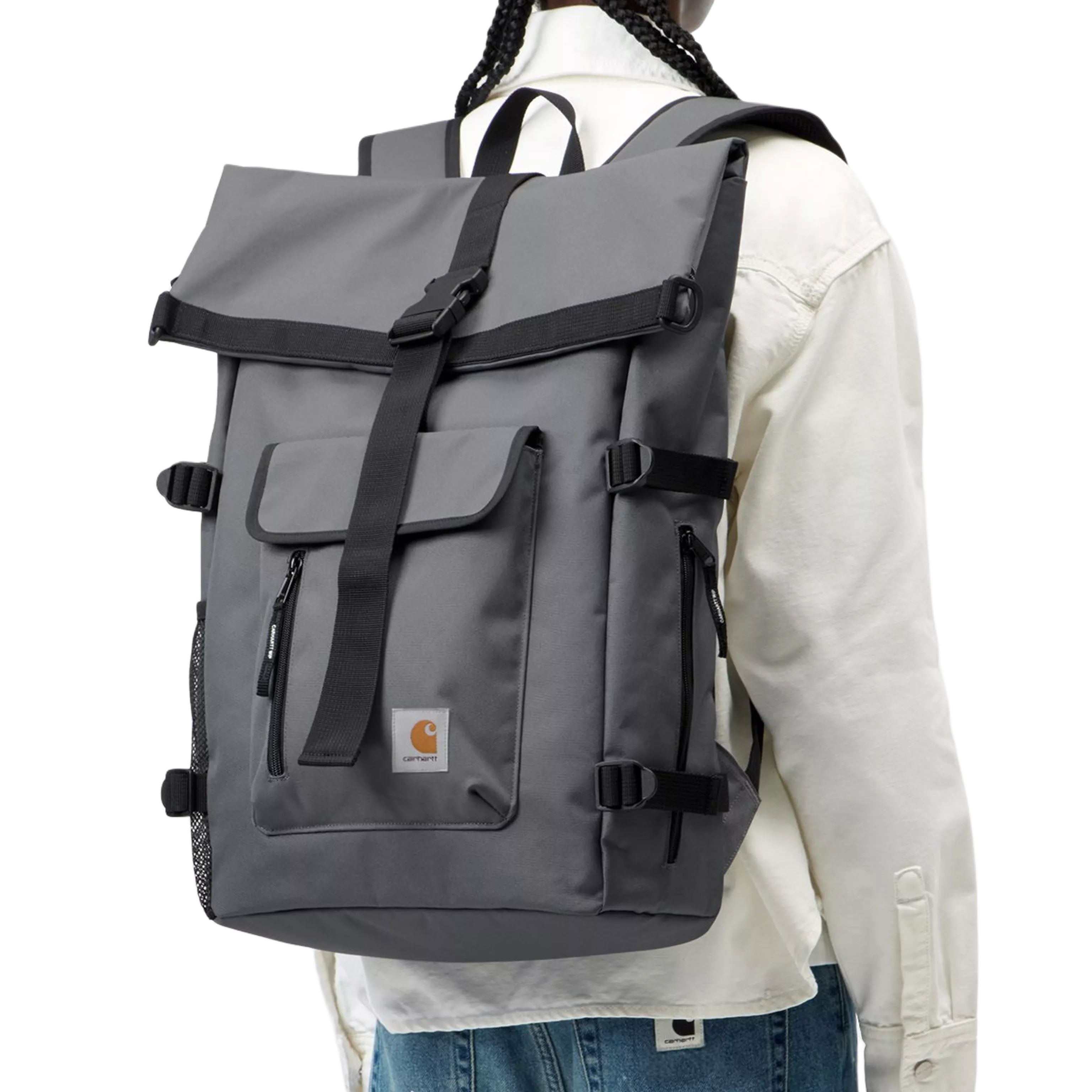 Рюкзак Carhartt WIP Philis 21.5L (серый) — фото 3