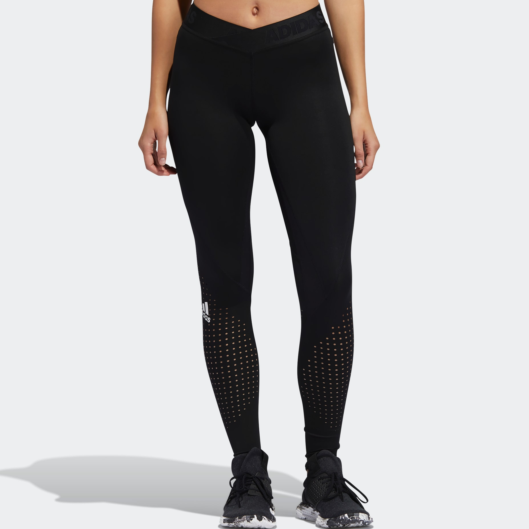 Adidas Alphaskin Performance Tights Sports Pants Women’s Black