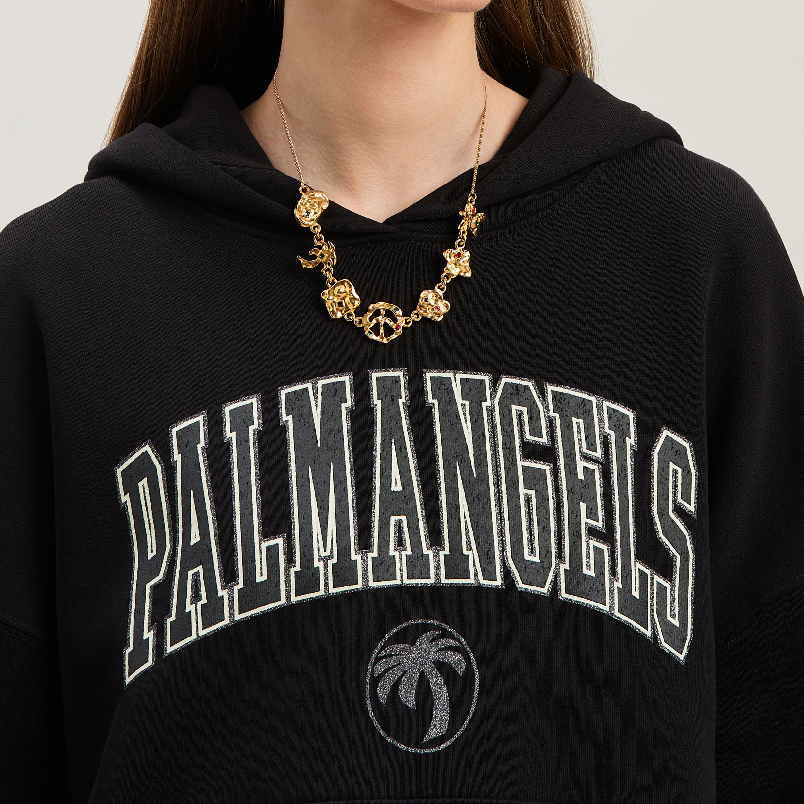 Женская толстовка PALM ANGELS (разноцветная) — фото 6