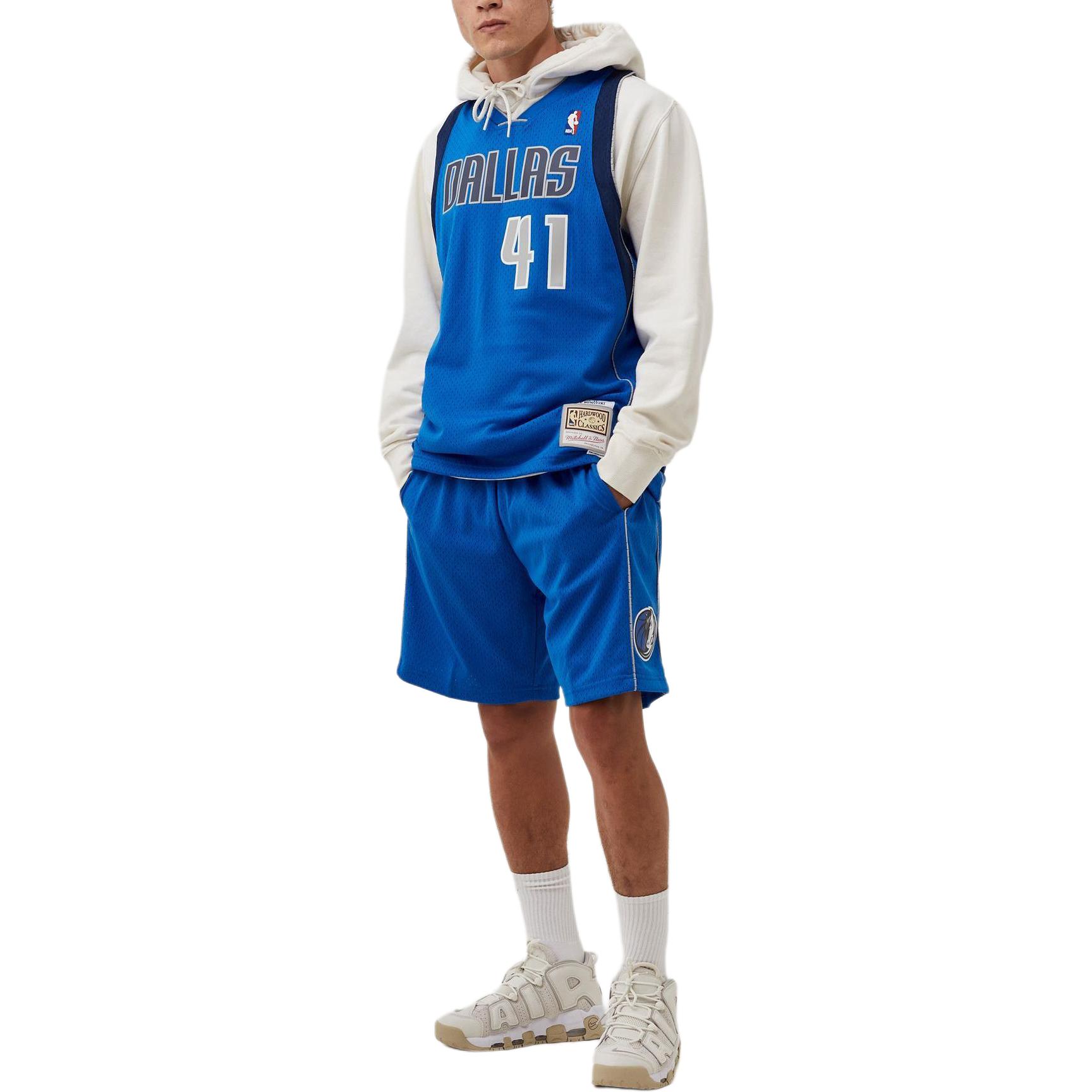 Mitchell Ness Basketball Shorts Unisex Blue