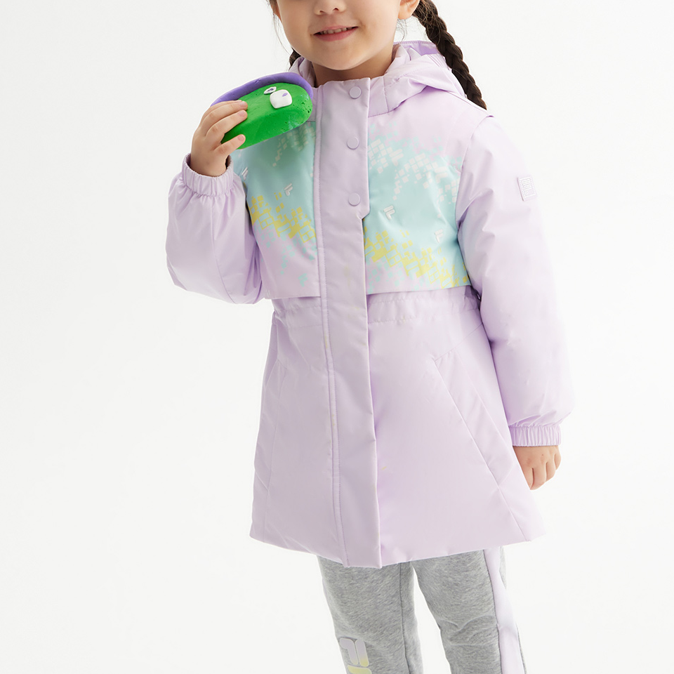 Куртка Fila KIDS (фиолетовая) — фото 6