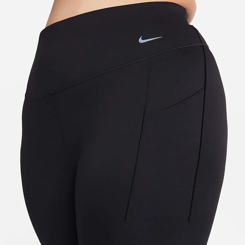 Nike Universa Women's Medium Support High Waisted 7/8 Leggings With Pockets Plus Size