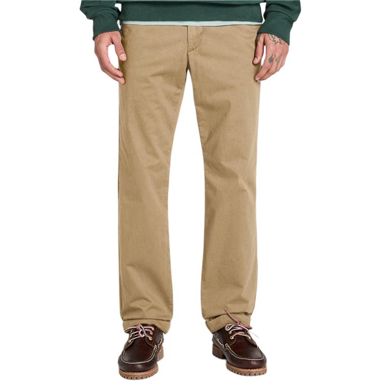 Мужские штаны Timberland AW20 Stretch Chinos (каки) — фото 2