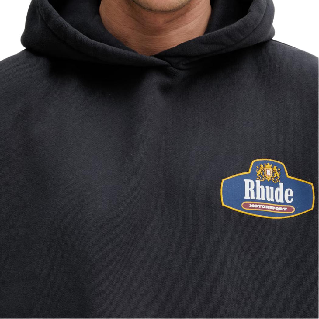 Мужское худи RHUDE (черное) — фото 5