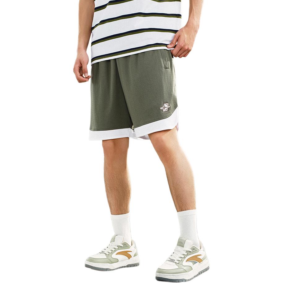 Anta Basketball Collection Sports Shorts Men’s Forest Green
