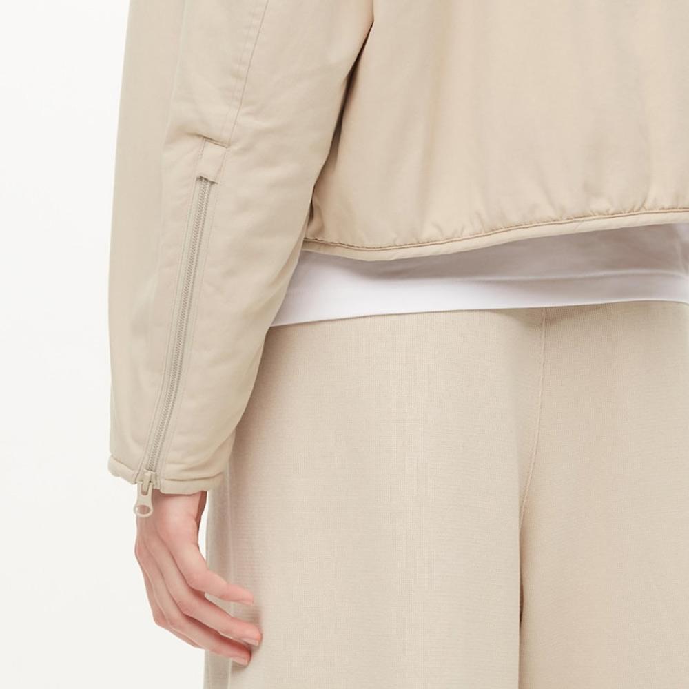 Женская куртка UNIQLO (бежевый) — фото 4