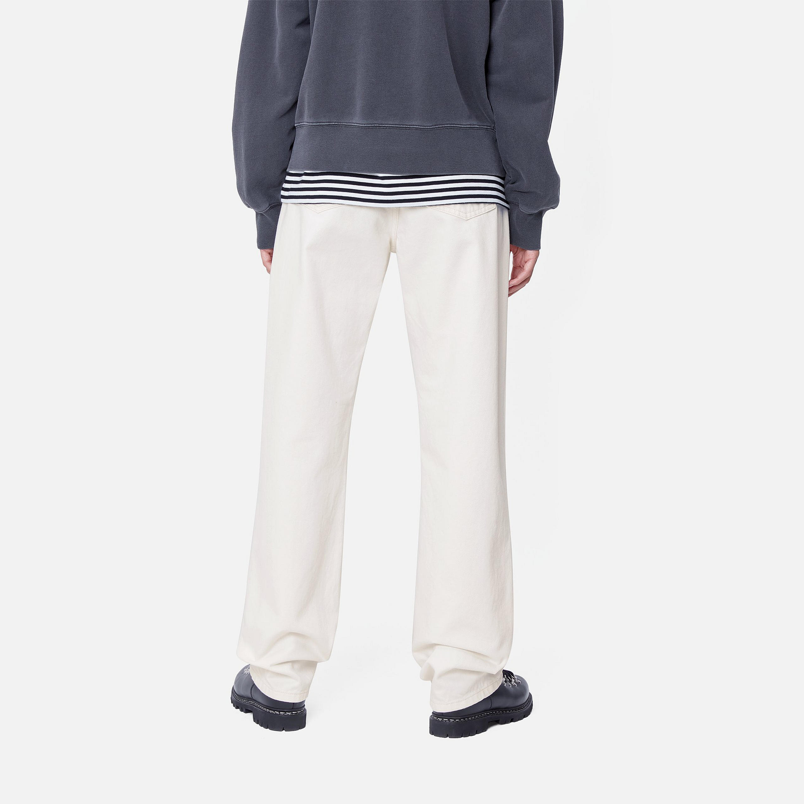 Женские штаны Carhartt WIP SS25 logo (синие) — фото 5
