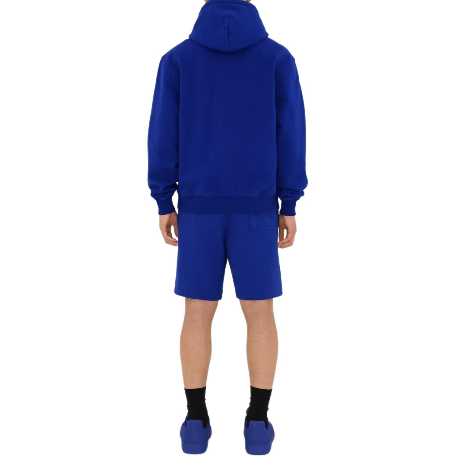 Burberry Equestrian Knight-appliqué cotton shorts