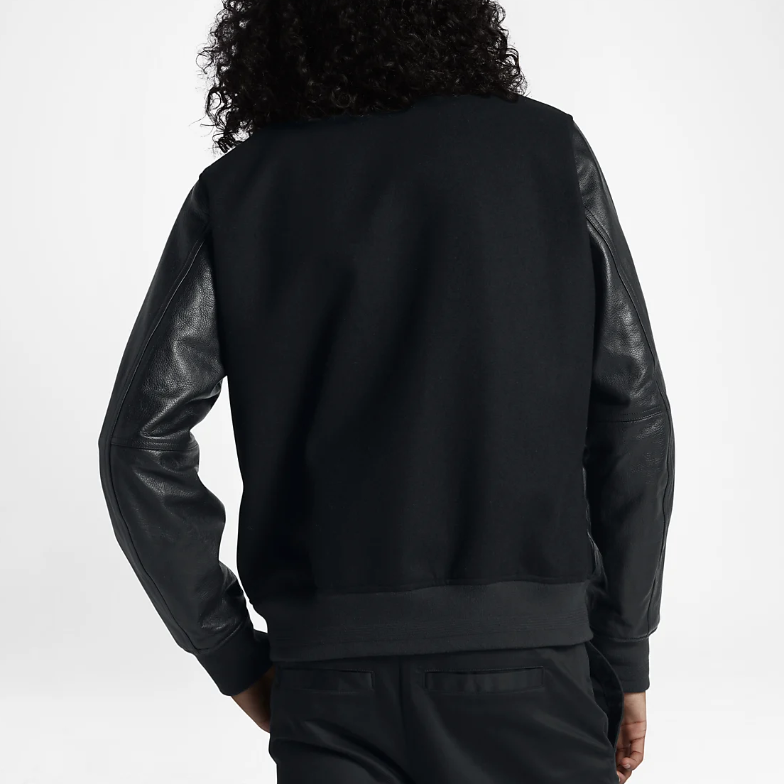 Мужская куртка Nike Lab Essentials Destroyer Jacket (черный) — фото 4