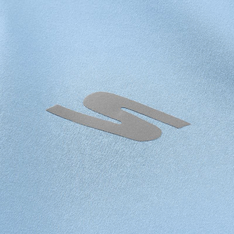 Мужская куртка Skechers (синяя) — фото 3