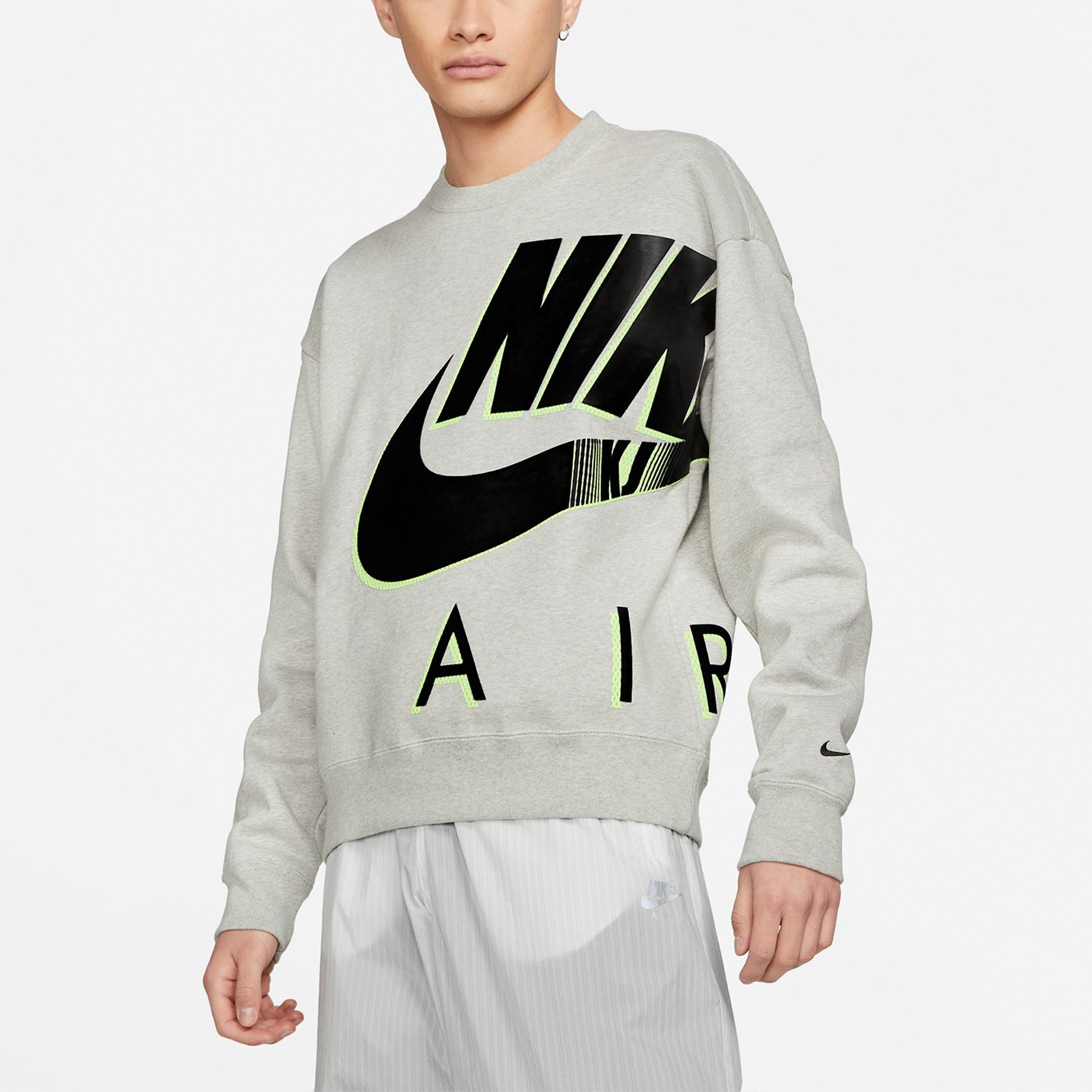 Свитшот Nike Air x Kim Jones (серый) — фото 3