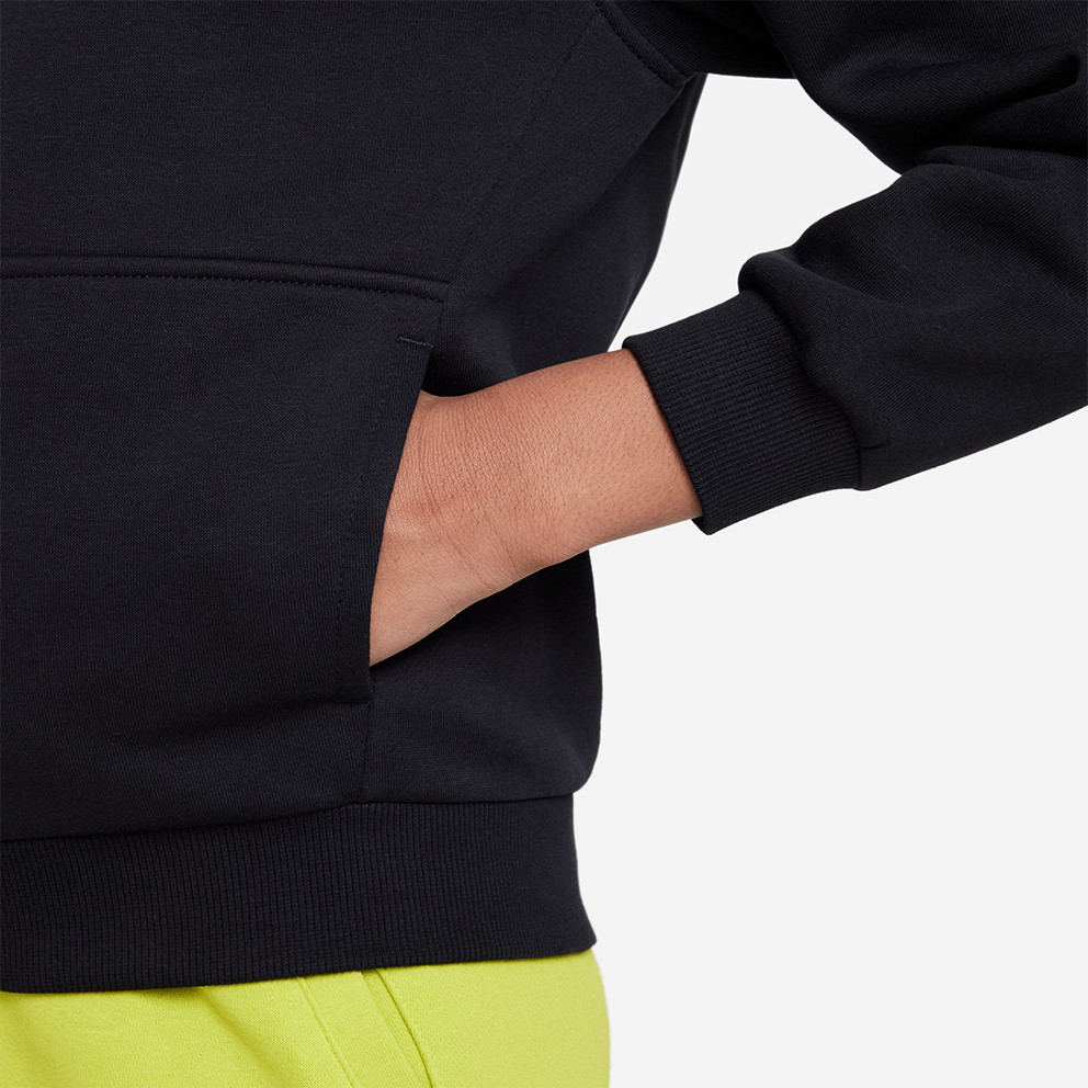 Детское худи Nike Sportswear Club Fleece (черное) — фото 5