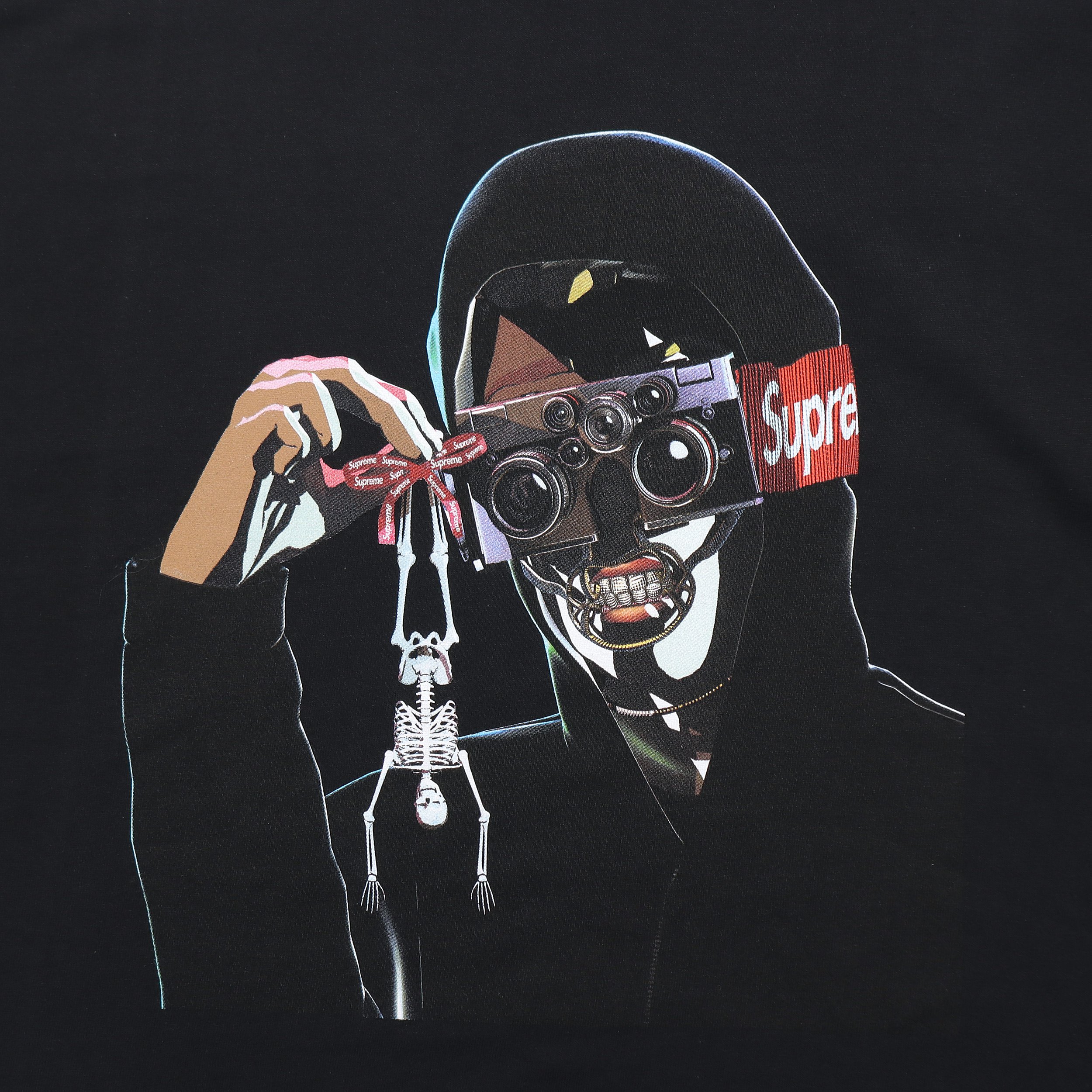 Футболка Supreme Graphic Print Tee (черная) — фото 3