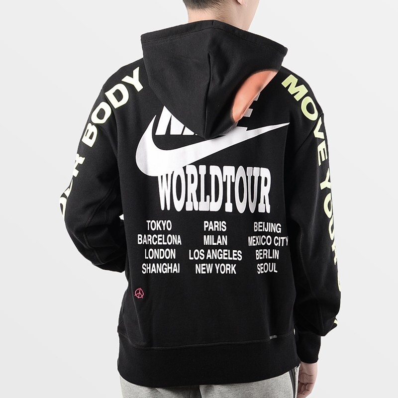 Худи Nike (черное) — фото 5