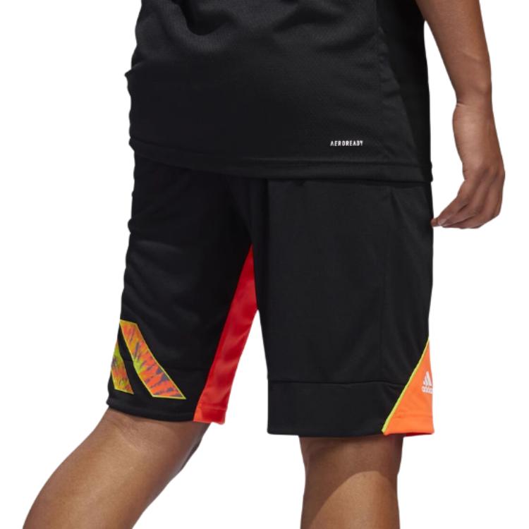 Adidas AEROREADY Sports Shorts Men’s Orange/Black