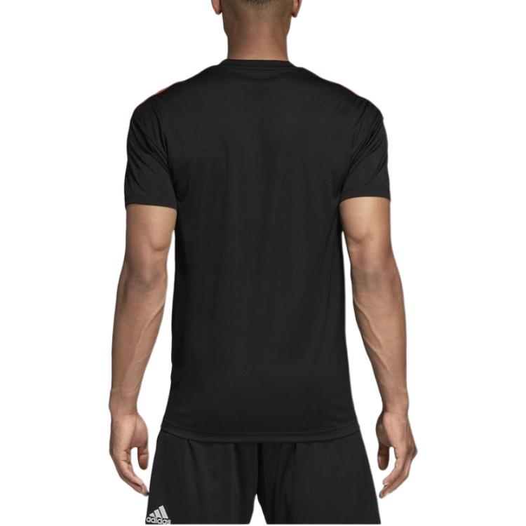 Adidas Manchester United Soccer Jerseys Men’s Black Moderate Straight Fit
