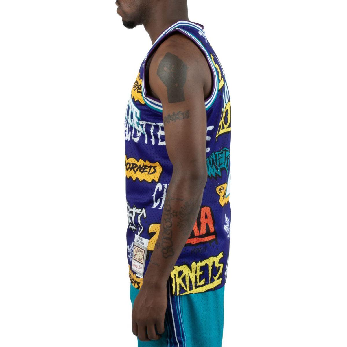 Mitchell Ness x NBA SWINGMAN Fan Edition Basketball Jersey Men’s Purple