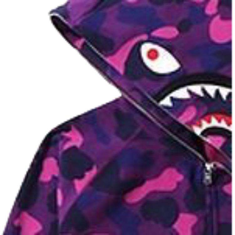 Худи A BATHING APE (фиолетовое) — фото 3