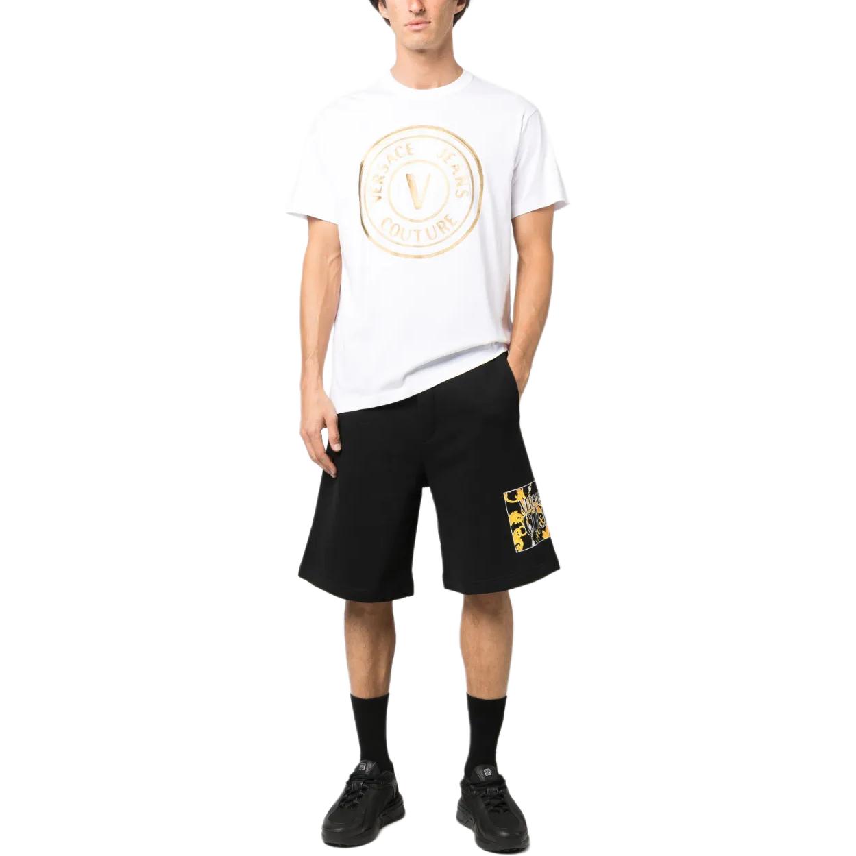Мужская футболка Versace Jeans Couture SS22 (белый) — фото 2