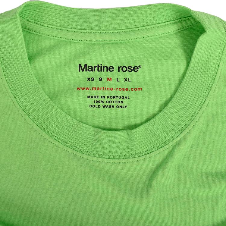 Футболка Martine rose Logo (белая) — фото 3