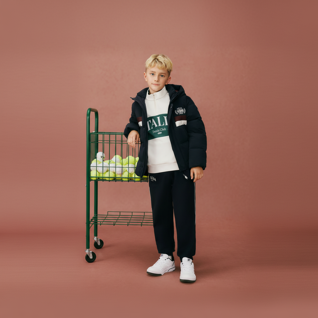Куртка FILA KIDS FILA KIDS RD (синяя) — фото 7