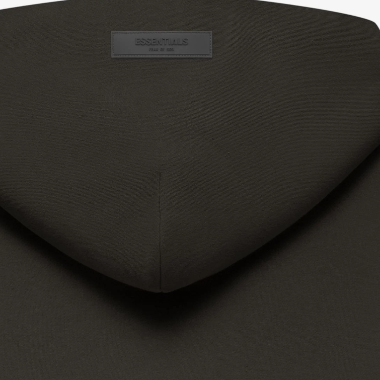 Худи Fear of God Essentials (серо-черное) — фото 3