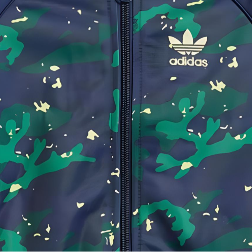 детские костюмы adidas originals (зеленые) — фото 4
