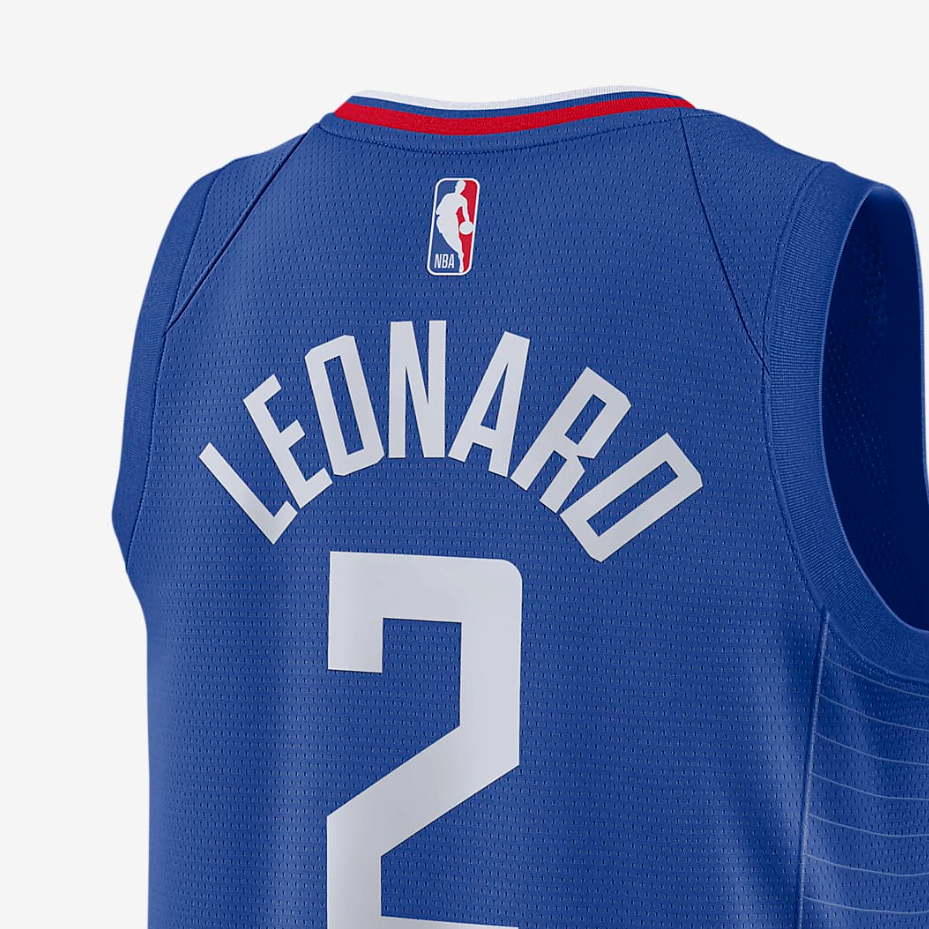 Nike Nba Los Angeles Clippers Kawki Leonard Icon Edition Jersey
