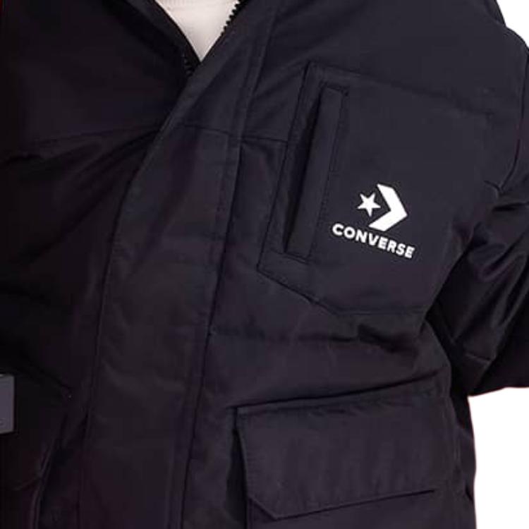 Куртка Converse (черная) — фото 5