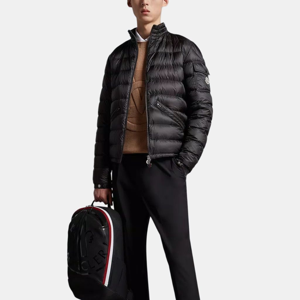 Пуховик Moncler Agay (черный) — фото 6