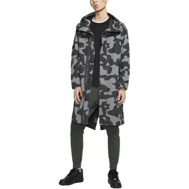 Мужская куртка Nike Sportswear (темно-серая) — фото 3