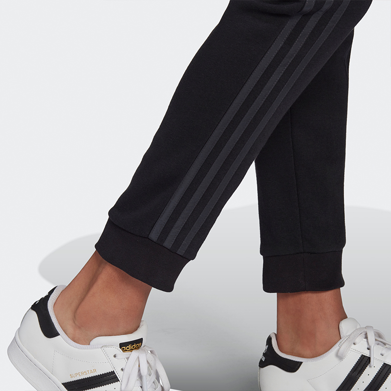 Женские брюки adidas originals Double Logo (черные) — фото 6