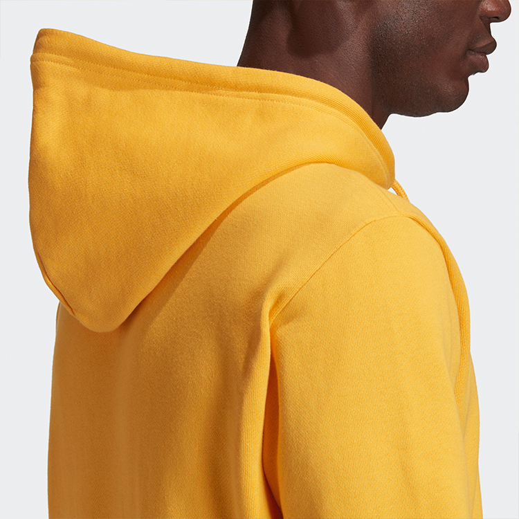 Мужское худи adidas originals Trefoil Hoodie (черное) — фото 4