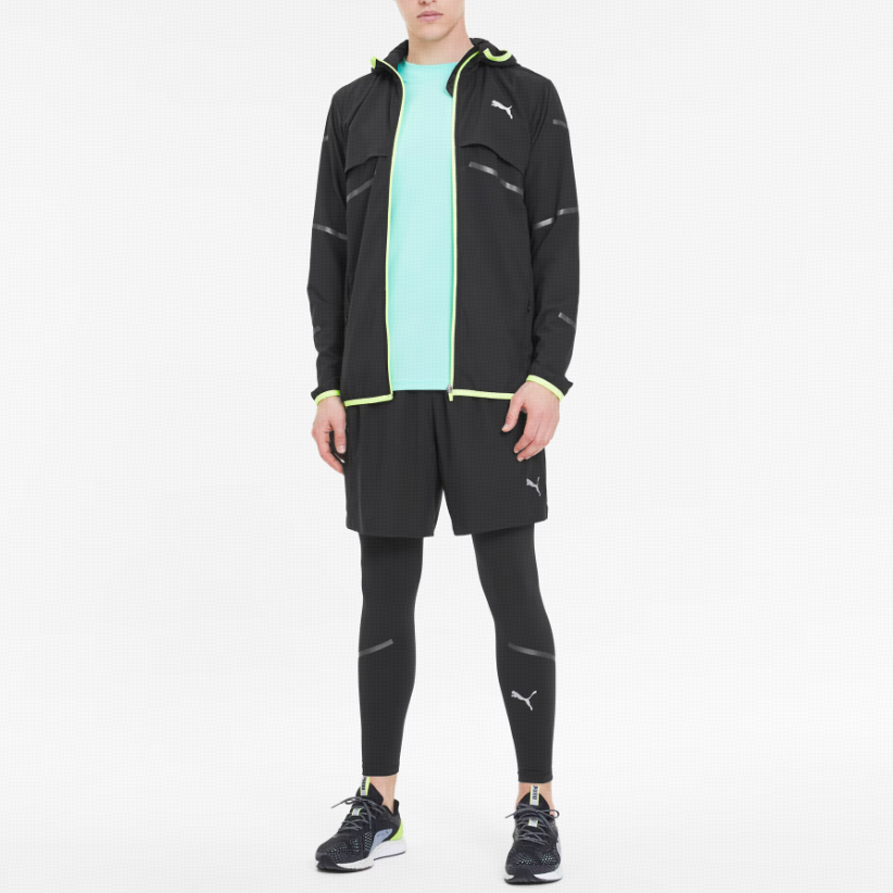 Мужские шорты PUMA Runner ID 7 (черные) — фото 5