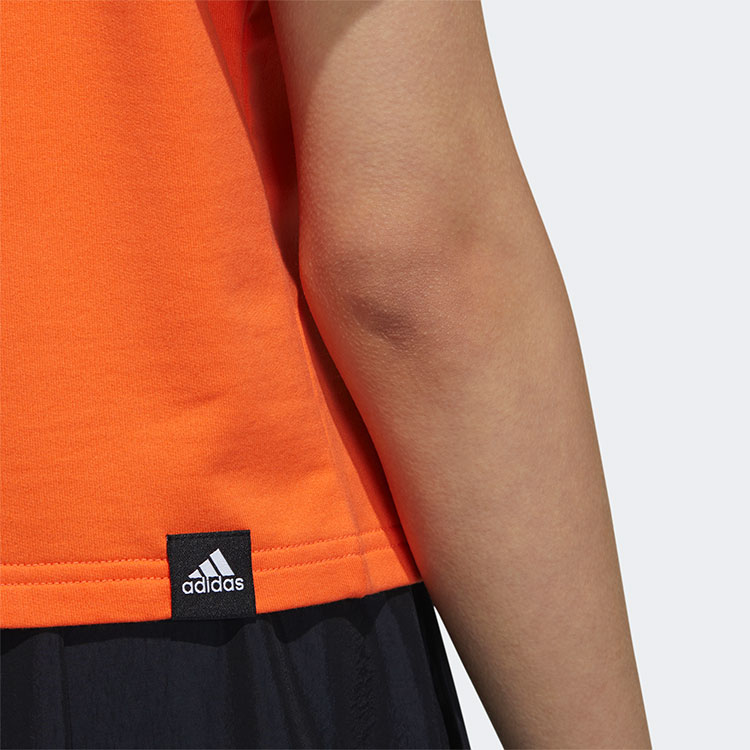 Женские футболка adidas Str Tee Excite (оранжевый) — фото 6