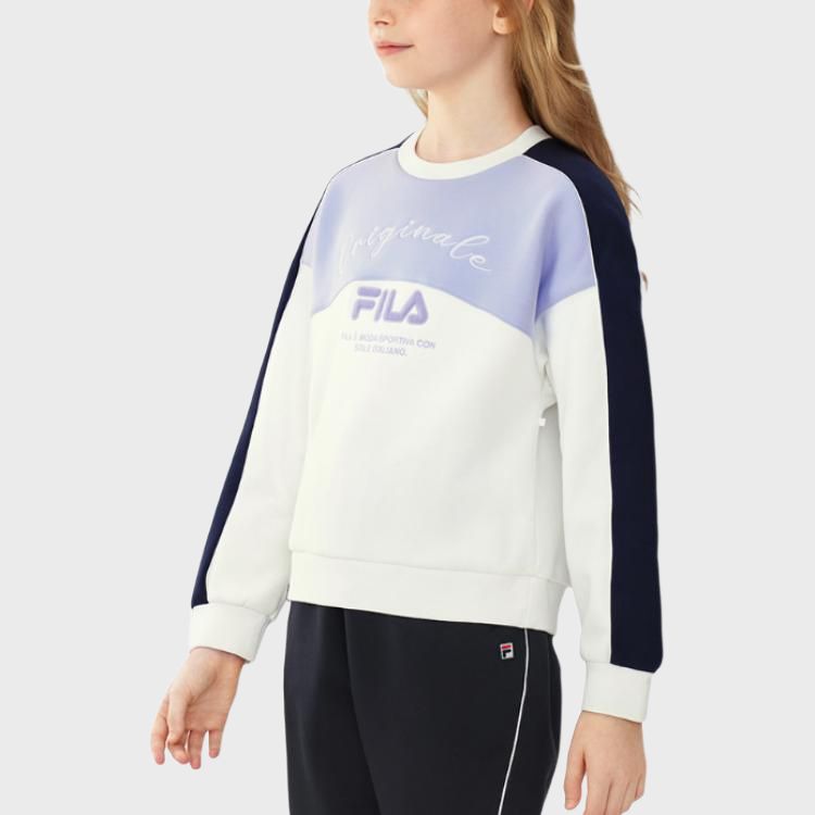 Женская худи Fila KIDS (белая) — фото 2