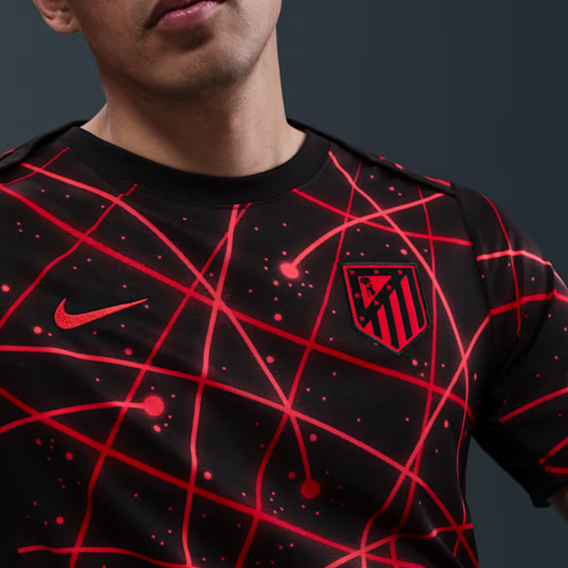 Nike Atlético Madrid Academy Pro Men’s Nike Dri FIT Soccer Pre Match Short Sleeve Top