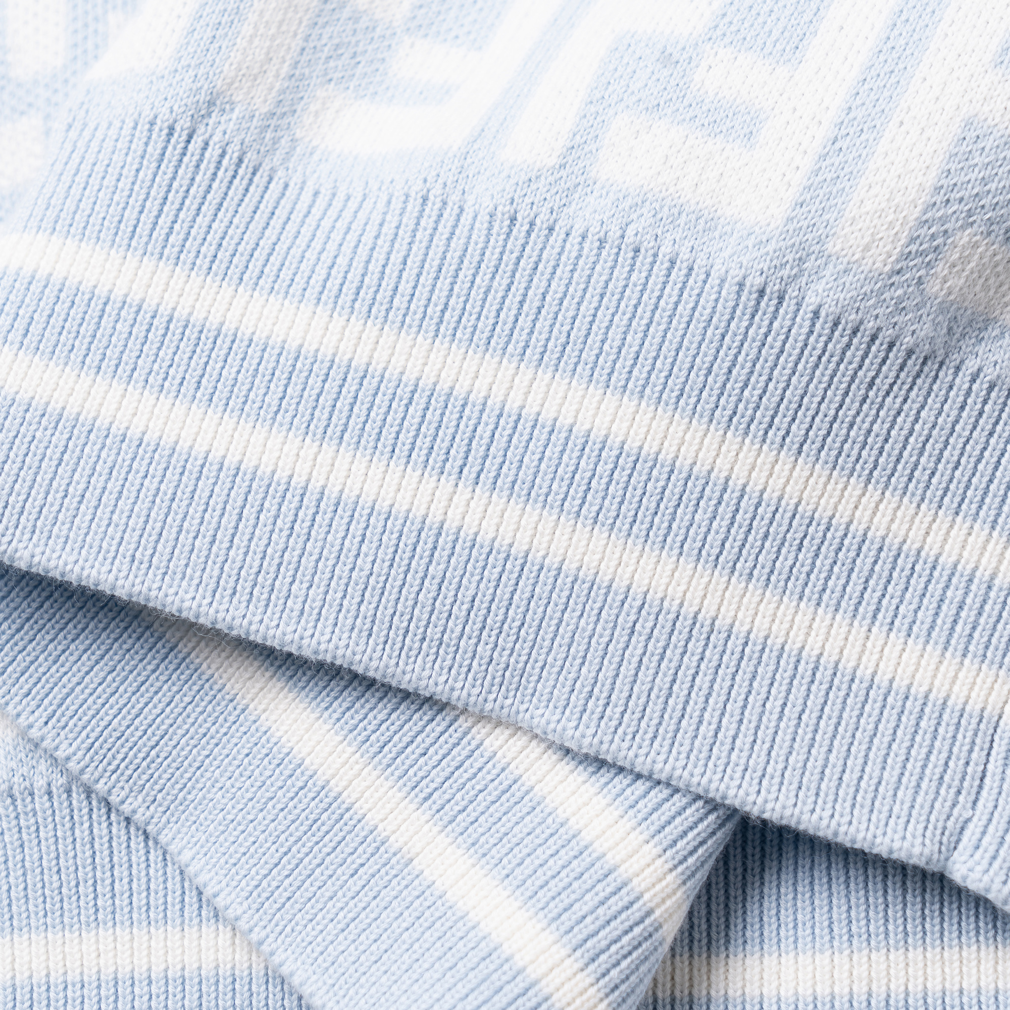 Детская футболка Fendi FENDIT SS25Polo (голубой) — фото 5