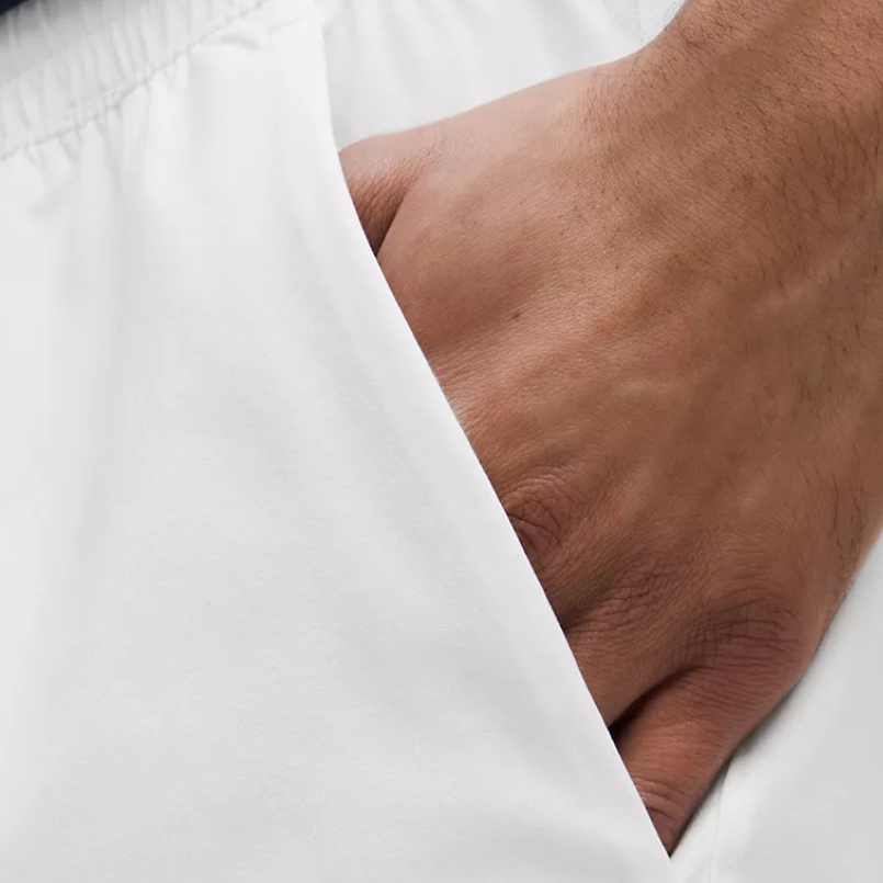 Lululemon Pace Breaker Sports Shorts 7′ Men’s White/WHT