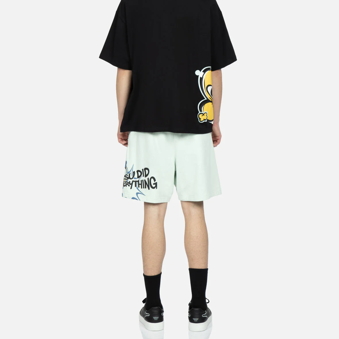 EVISU Sports Shorts Men’s Black