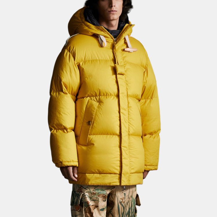 Куртка MONCLER (желтая) — фото 2