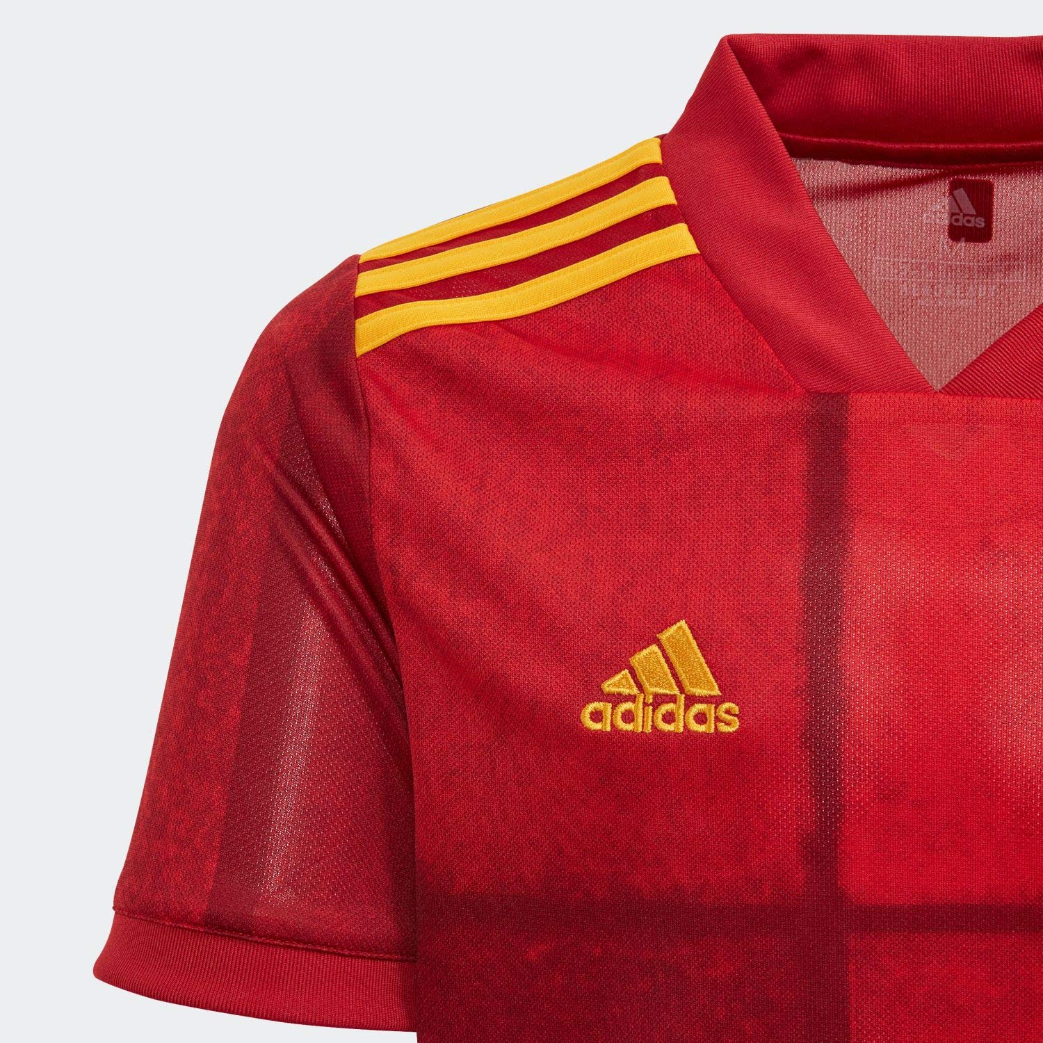 Мужская футболка adidas adidasTV / (красно-желтая) — фото 3