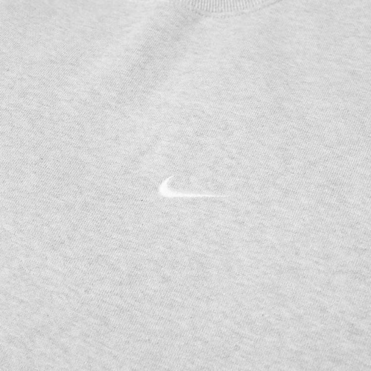 Мужское худи Nike с вышитым логотипом (серое) — фото 5