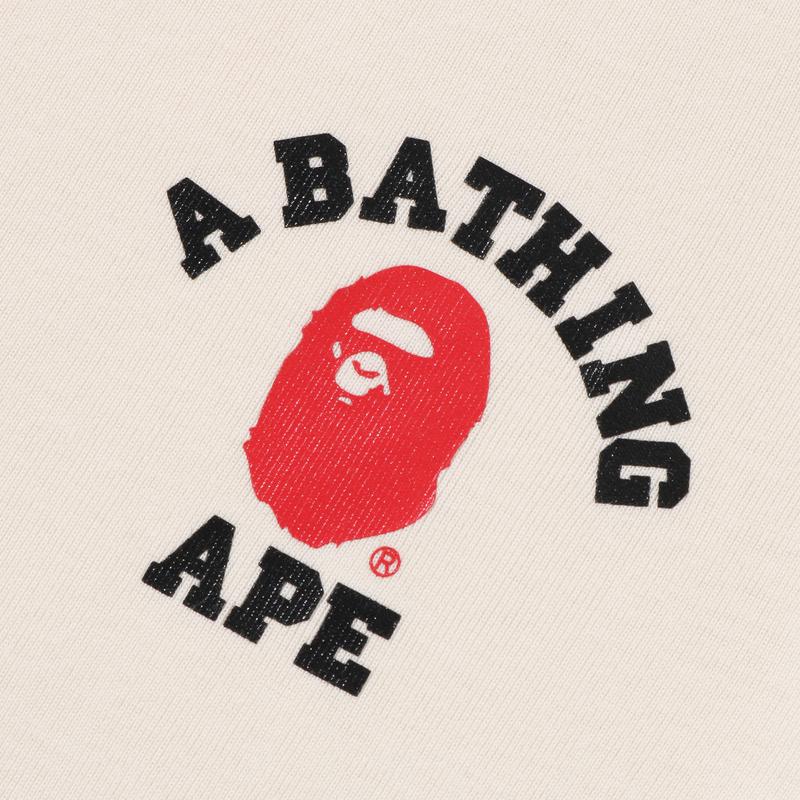 Женская футболка A BATHING APE SS26 (черная) — фото 7