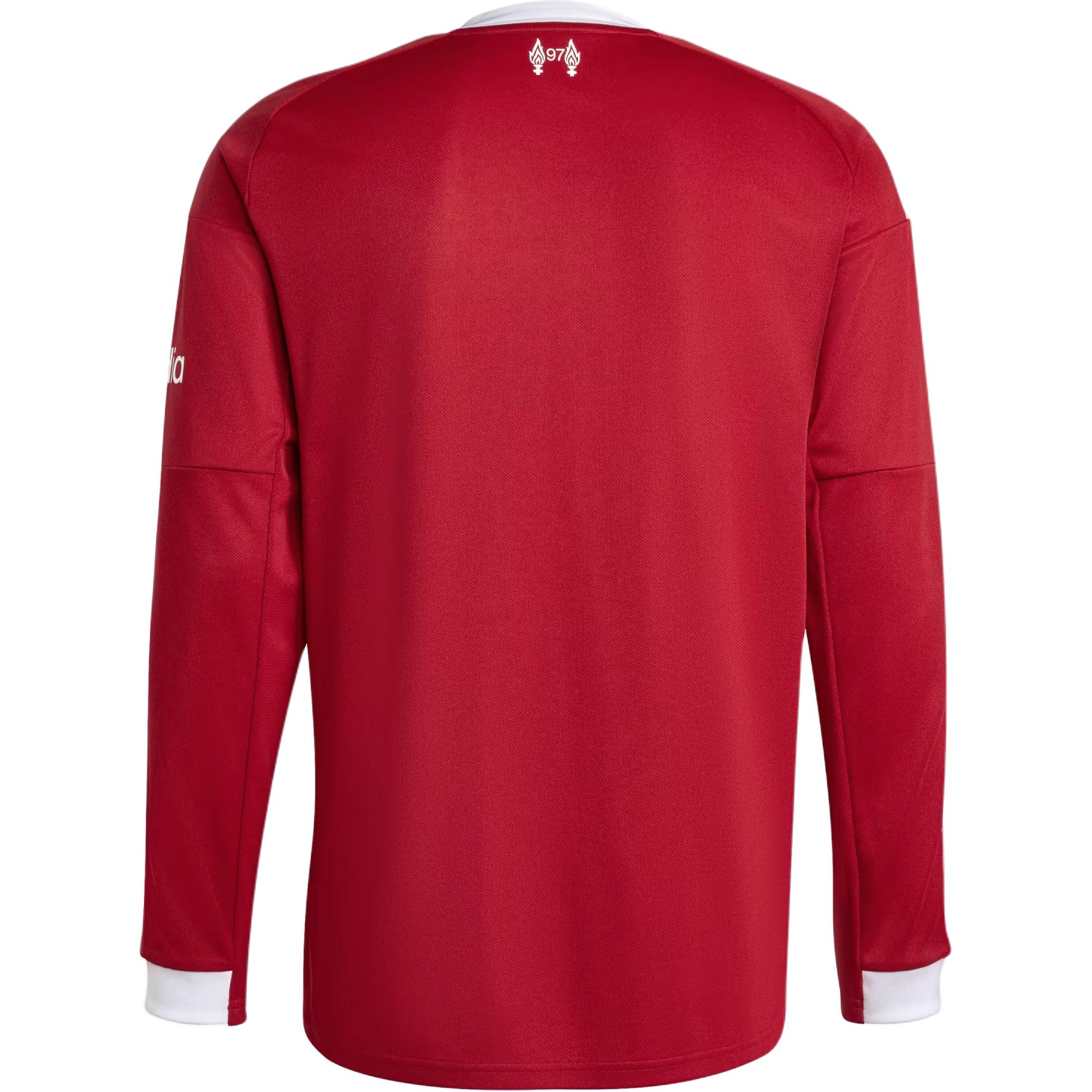 Adidas Free Shipping with adiClub Liverpool Fc 25/26 Long Sleeve Home Jersey