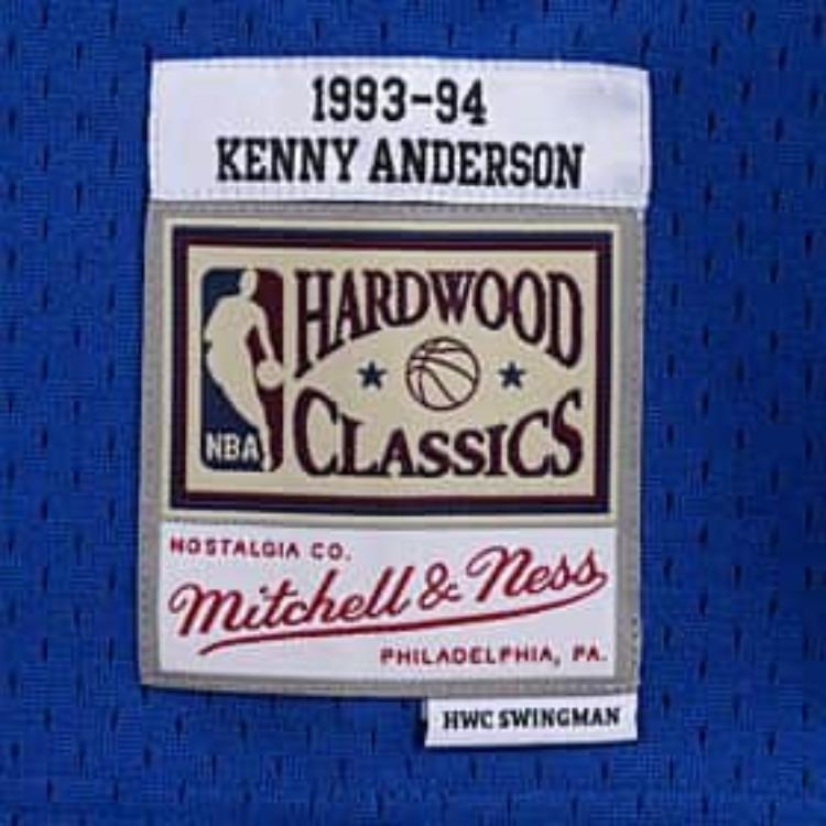 Mitchell Ness Basketball Jersey Men’s Blue