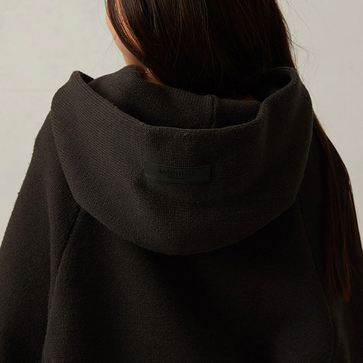 Мужское худи Fear of God Essentials (серое) — фото 6