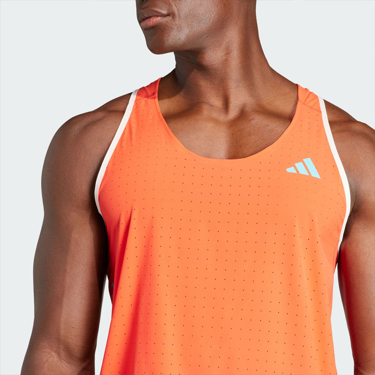 Adidas Adizero Running Tank Top Men’s Light Red