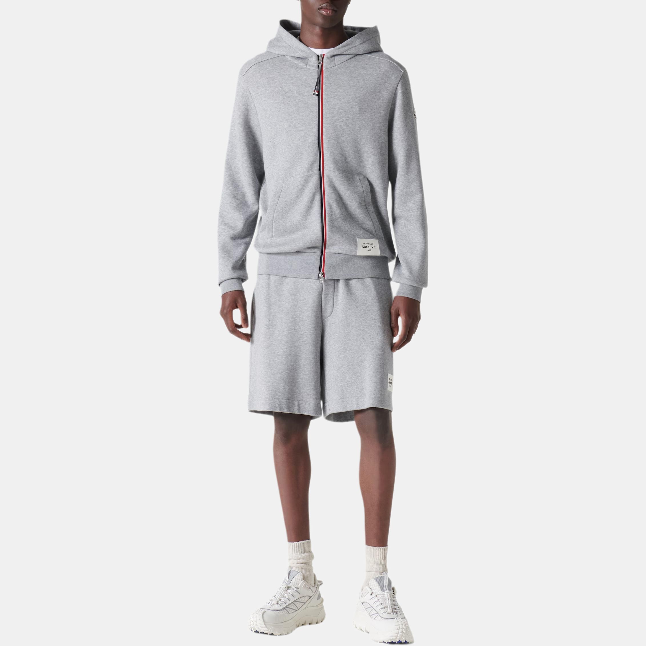 Мужская куртка Moncler (серый) — фото 5