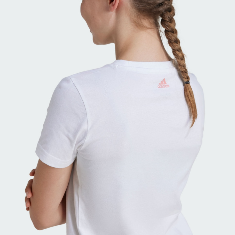 Футболка adidas (белый) — фото 5